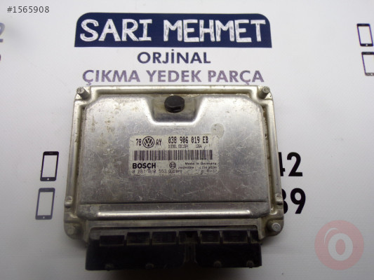 VOLKSWAGEN PASSAT B5 MOTOR BEYNİ 038906019EB - 038906 019 EB