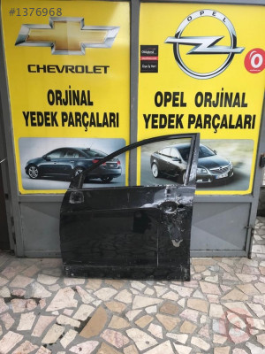 chevrolet captiva sol ön kapı siyah renk orjinal oto opel