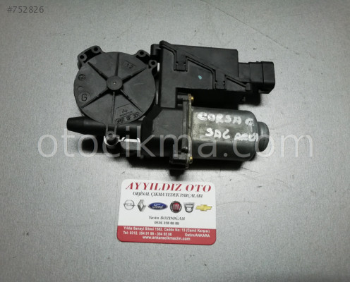 OPEL CORSA C SAĞ ARKA CAM MOTORU 93389554