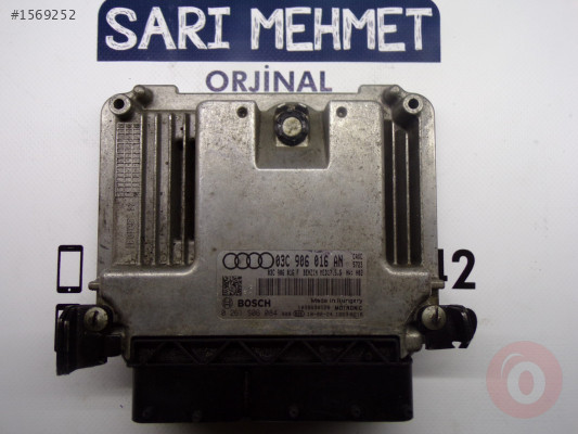 ÇIKMA AUDİ A3 1.4 TSI MOTOR BEYNİ 03C906016AN-03C 906 016 AN