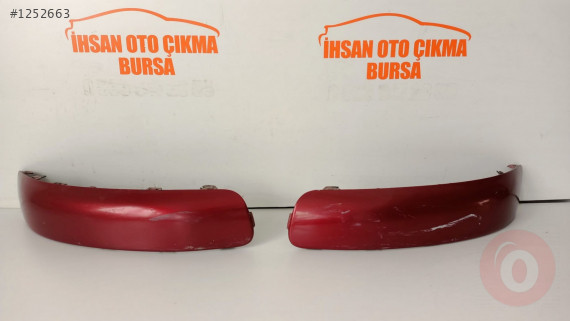 Peugeot 307 arka tampon sağ sol kaplaması babası