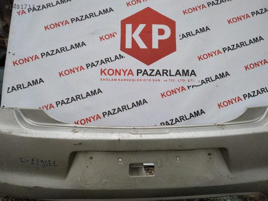 çıkma citroen  C-elysee arka tampon
