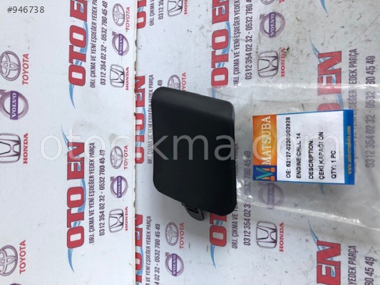 TOYOTA COROLLA ÖN TAMPON ÇEKİ KAPAĞI 2013 2015