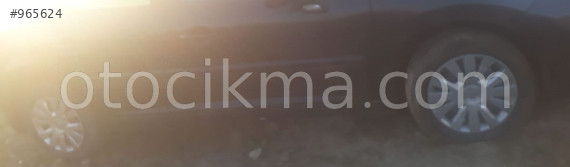 2009 peugeot 207 1.4 benzinli çıkma sağ takım jant lastik