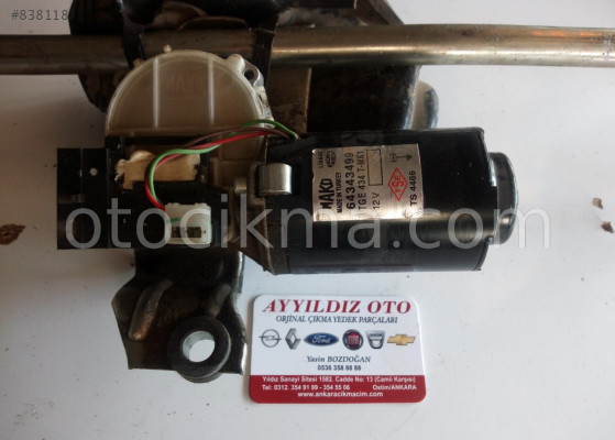 FİAT DOBLO 2 ÖN CAM SİLECEK MOTORU 64343499