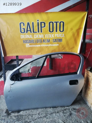 Opel Tigra Sol Ön Kapı Camı Hatasız Orjinal Çıkma
