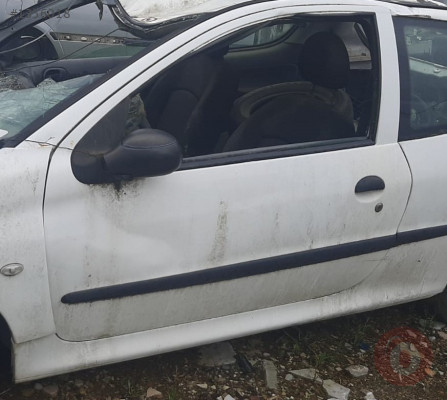 peugeot 206 çıkma sol ön tek kapı
