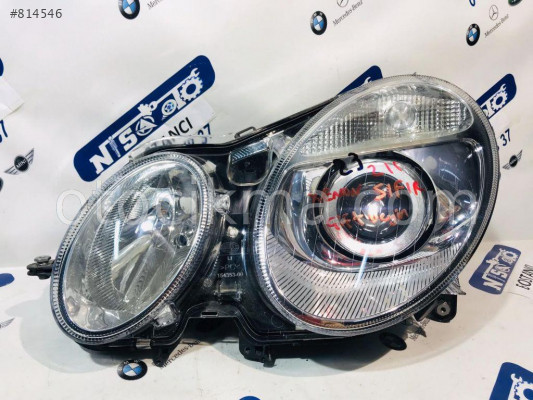 MERCEDES E SERİSİ W211 KASA XENONLU SOL FAR ÇİFT BEYİN 01-09