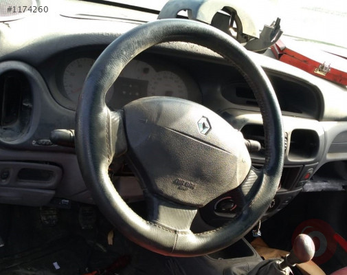 2002 model renault megane 1 coupe çıkma direksiyon gövde