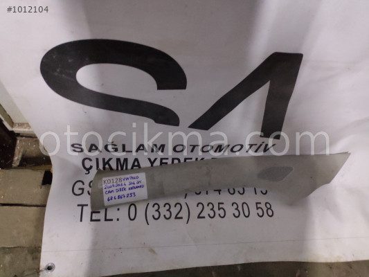 OEM; 6r6867233 VOLKSWAGEN POLO 09-14 SOL ÖN CAM DİREK KAPLAM