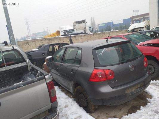 VOLKSWAGEN 2004 2009 GOLF 5 TAVAN ARKA VE TÜM YEDEK PARÇALAR