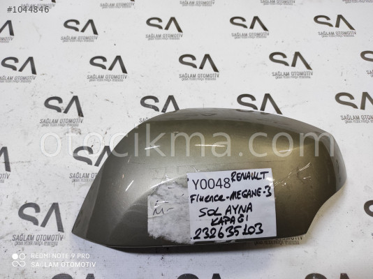 OEM;232635103 RENAULT FLUENCE-MAGANE-3 SOL AYNA KAPAĞI