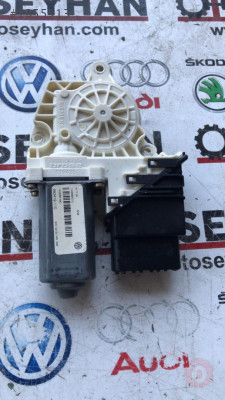 1K4839401C vw golf 5 sol arka kapı cam motoru