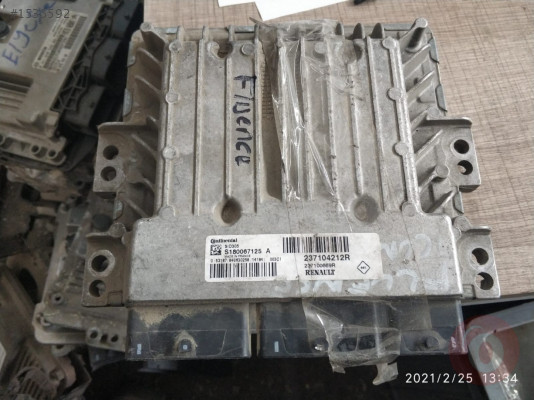 Renault Fluence çıkma orjinal hatasız motor beyni