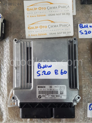 Bmw 5.20 E60 Motor Beyni Hatasız Orjinal Çıkma