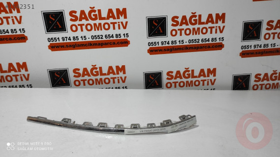 VW PASSAT 15-19 ÇIKMA SAĞ ÖN TAMPON NİKELAJI OEM; 3G0853254
