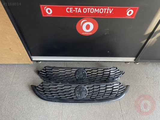 FİAT EGEA ÖN PANJURLAR NİKELAJLI ÇIKMA ORJİNAL TEMİZ