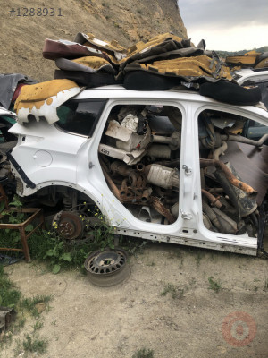 Ford Kuga kesme tavan arka beyaz hatasız
