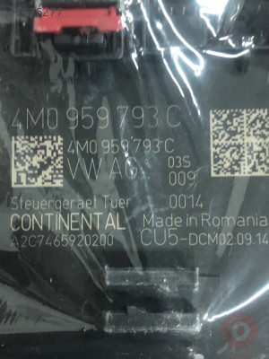 Audi Q7 kapı kontrol beyni 4M0959792/4M0959793C