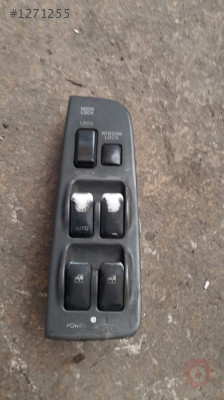 kia clarus çıkma cam kaldırma konsolu düğme takımı