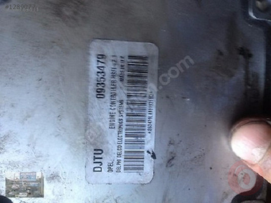OPEL ASTRA VECTRA 1.6 BENZİNLİ MOTOR BEYNİ 2.1