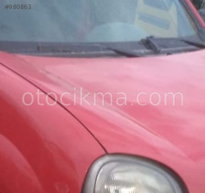 2006 model renault kangoo 1.9 çıkma motor kaputu