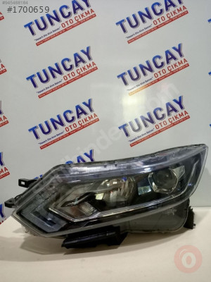 NİSSAN QASHQAİ SOL LED'Lİ MERCEKLİ FAR 2017-2020