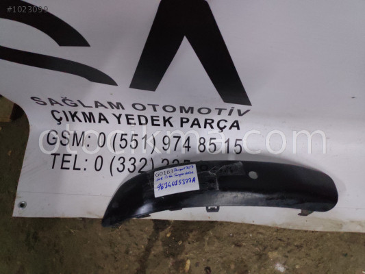 OEM; 9634015377a PEUGEOT 307 SAĞ ARKA TAMPON KÖŞE BANT