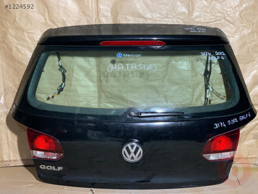 VW GOLF 6 09-12 DOLU BAGAJ KAPAĞI SİYAH HATASIZ 5K6827025J