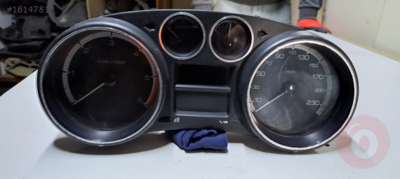 9665107400 - Peugeot 308 Gösterge Saati Orjinal Çıkma