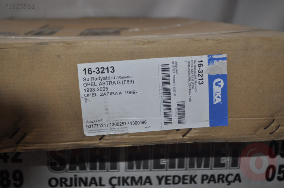 SIFIR OPEL ASTRA SU RADYATÖRÜ