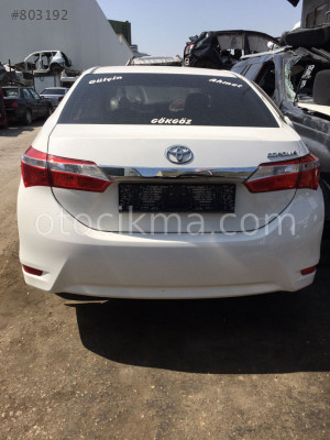 2017 TOYOTA COROLLA 1.3 KOMPLE ÇIKMA KOMPLE ARKA.