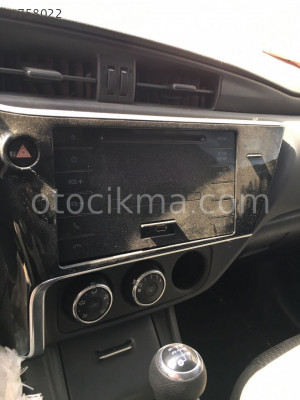2017 TOYOTA COROLLA 1.3 ÇIKMA YOL BİLGİ EKRANI.