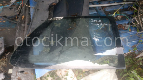 Citroen Saxo sağ arka kelebek cam