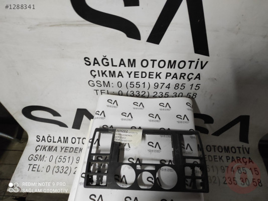 OEM; 7H0857237 VW T5 ÇIKMA  KLİMA KONTROL ÇERÇEVESİ