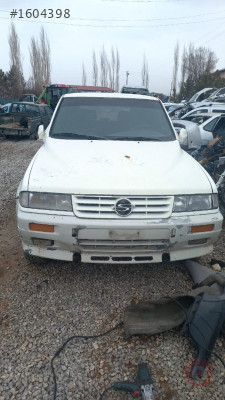 SSANGYONG MUSSO   5 SİLİNDİR   DİZEL   PARÇA OLARAK SATLIK