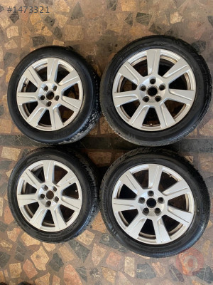 AUDİ A6 JANT LASTİK TAKIMI (ORJİNAL ÇIKMA PARÇA)
