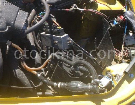 2003 model renault kangoo 1.9 çıkma motor içi tesisat