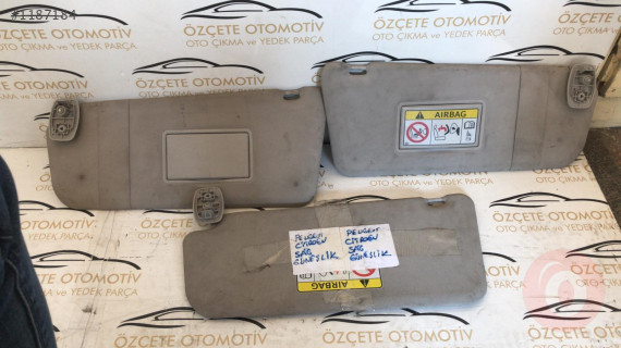Citroen berlingo güneşlik orjinal çıkma