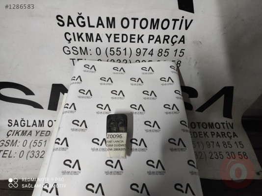 OEM; 2868205 FİAT LANCİA ÇIKMA  CAM DÜĞMESİ