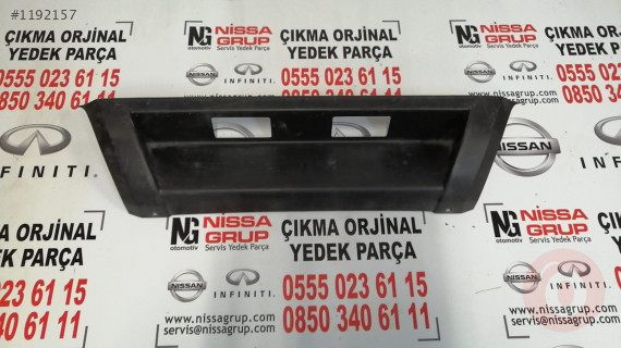 NİSSAN NAVARA ARKA TAMPON PLAKALIK ÇIKMA PARÇA D23 2014-2020
