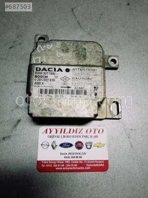 8200307188 DACİA LOGAN AİRBAG BEYNİ  0285001650