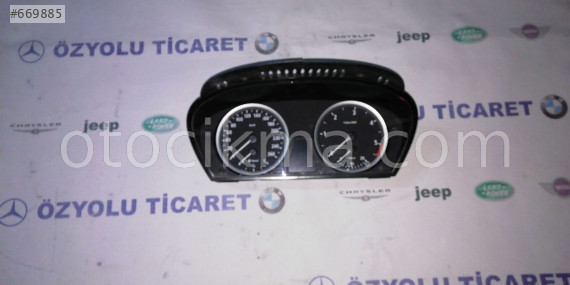 BMW e60 5 serisi gösterge saati 62116945633