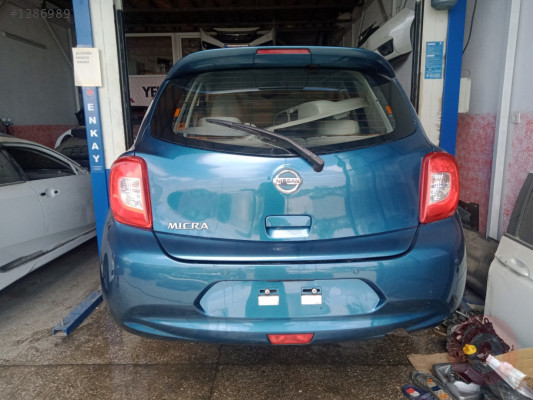 NİSSAN MİCRA ARKA TAMPON K13 2010-2018