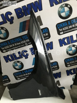 BMW F30 320 316 318 ÇIKMA ORJİNAL SİYAH SOL ÖN ÇAMURLUK