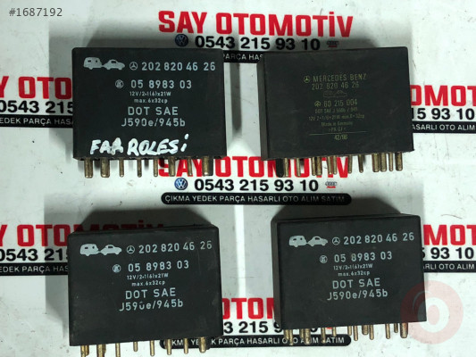 Mercedes far beyni cikma 2028204626 w124/w202/w210