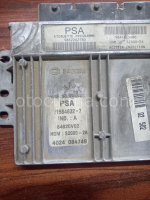 Peugeot 206 control unit motor beyni 2002 model
