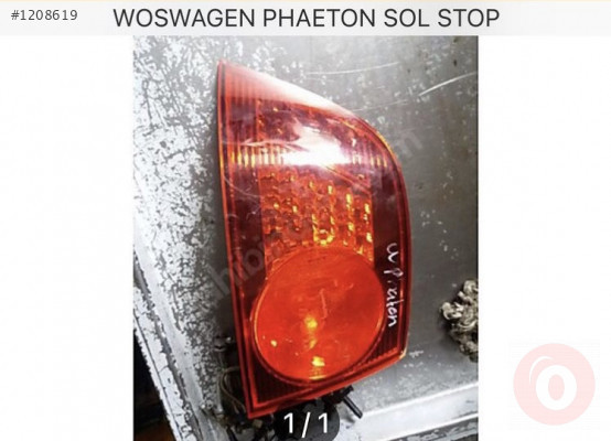 VOLKSWAGEN PHAETON HATASIZ SOL STOP LAMBASI