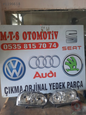 ÇIKMA ORİJİNAL VOLKSWAGEN GOLF 3 TAKIM FAR