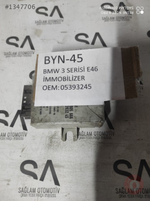 OEM; 05393245 BMW 3 SERİSİ E46 ÇIKMA  İMMOBİLİZER